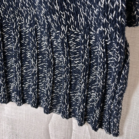 Lucky Brand chunky knit sweater,M,cotton blend,marled rib ,warm, office siren - Picture 9 of 16